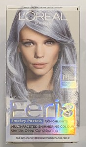 Loreal Paris Feria Permanent Hair Color Gel #P1 SMOKEY ...