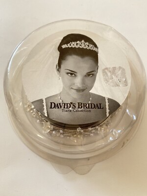 Davids Bridal Tiara Silver Pearls Flowers Rhinestones And 