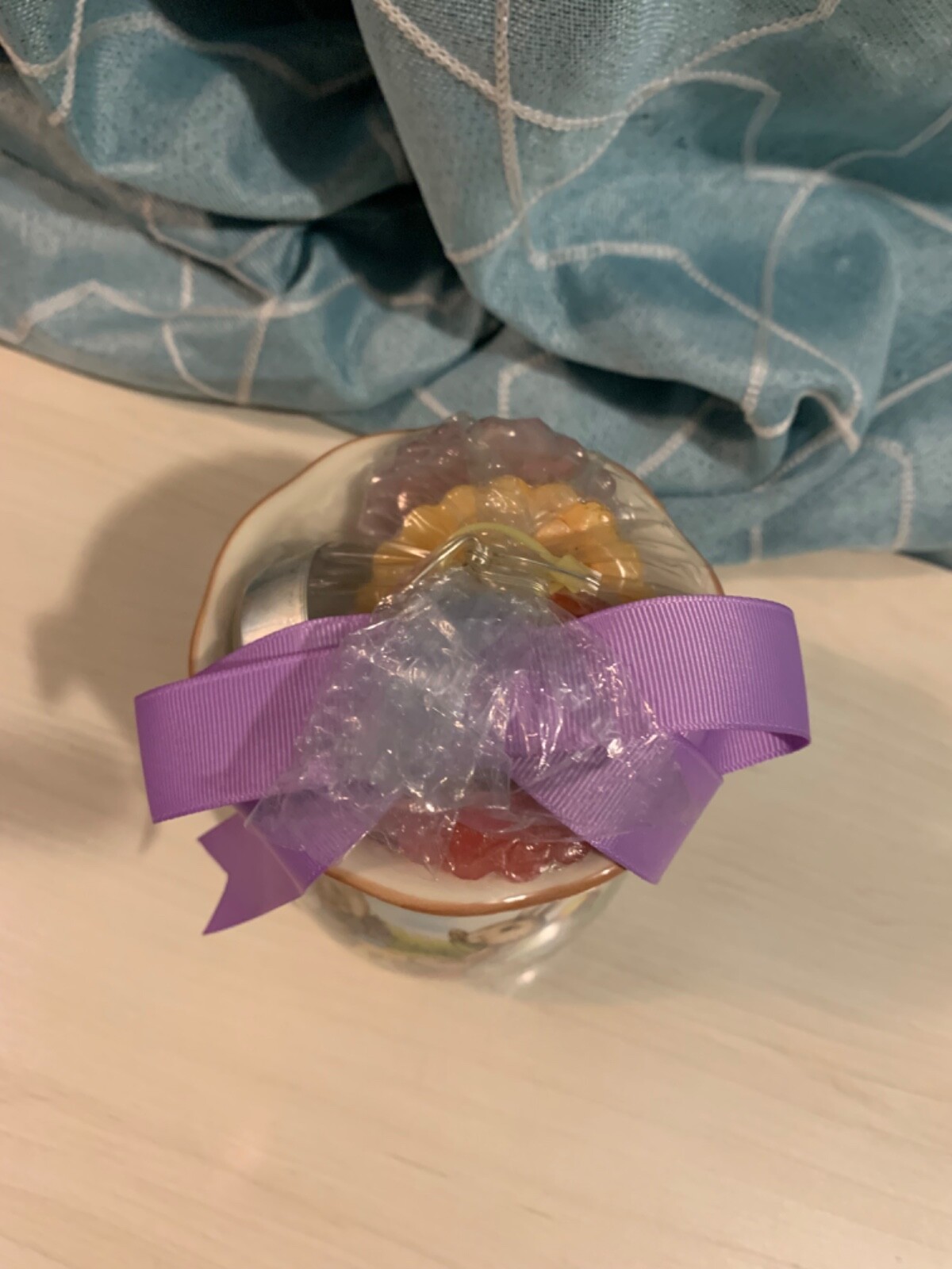 **VTG Yankee CandleTart Candle WarmerEaster EggsBunny RabbitsFarm