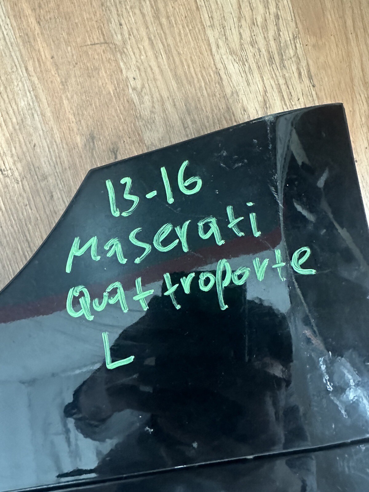 2013 - 2016 MASERATI QUATTROPORTE LEFT ROCKER PANEL COVER MOLDING OEM 670010638