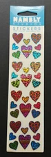 Vintage Hambly Studios Prismatic Hearts Sticker Pack