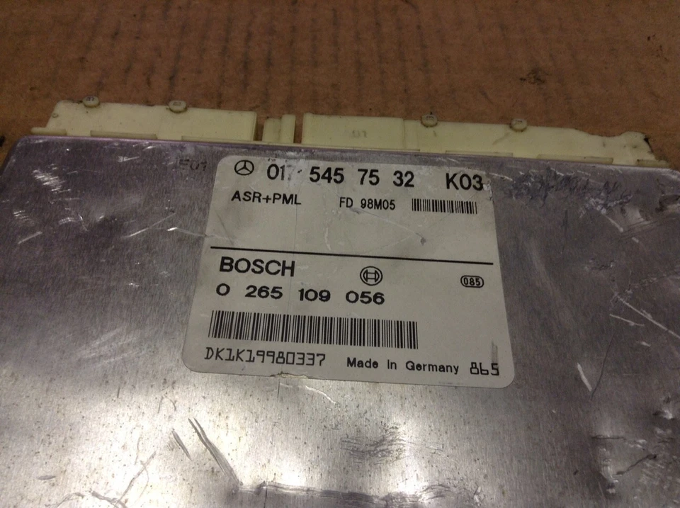 Mercedes Benz E300D 1998 1999 E320 E430 E55 ABS módulo de control de freno antibloqueo Foto 2 de 4