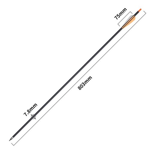Carbon Arrows 31inch Hunting Arrow Archery Hunting for Recurve bow/Compound bow - Picture 33 of 35