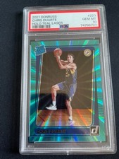 2021-22 Donruss Rated Rookie HOLO TEAL LASER Chris Duarte RC PSA 10 GEM ROOKIE