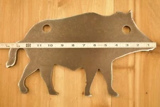 1/2" AR500 Steel Animal Shooting Target 14”x8" Boar