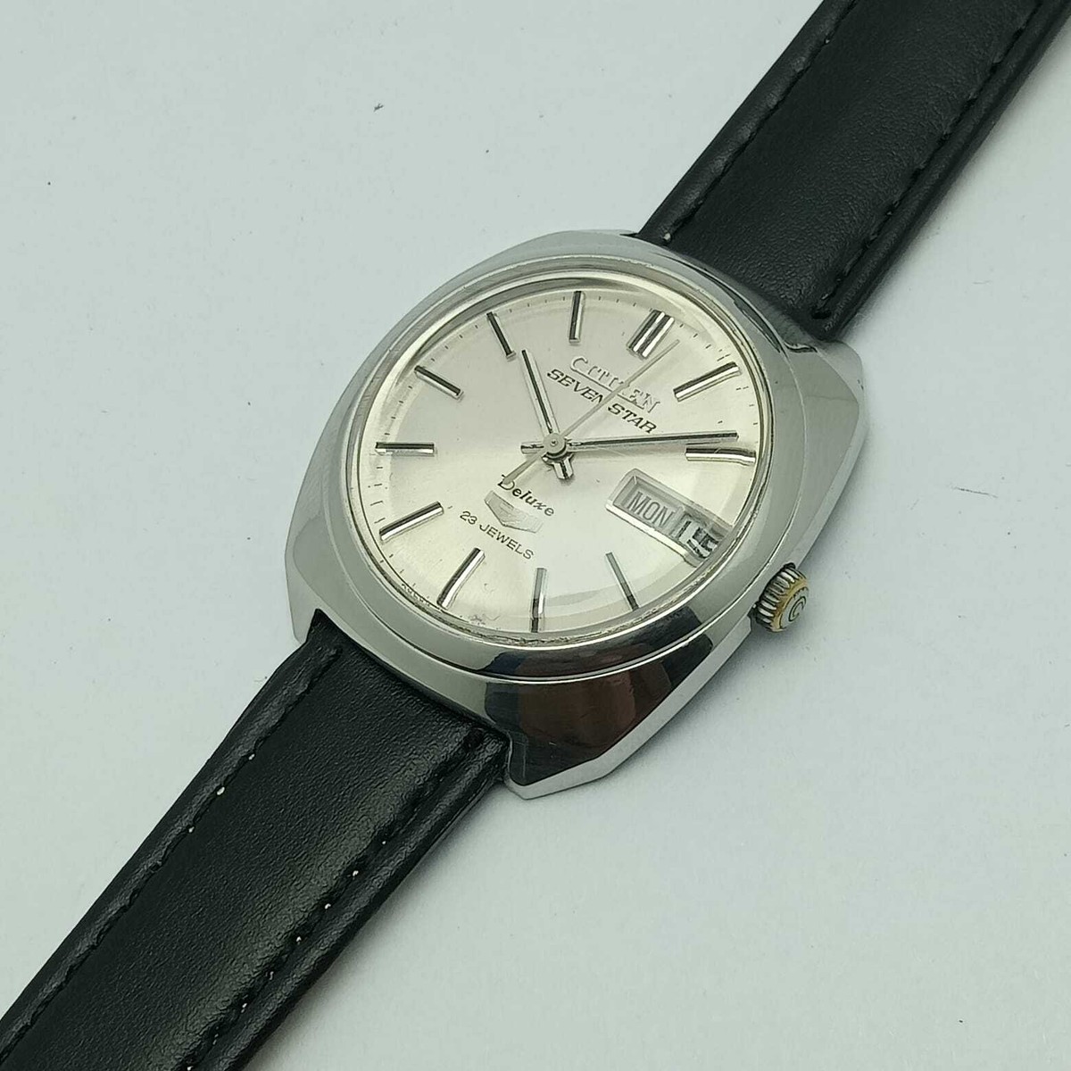 CITIZEN Seven Star Deluxe Automatic 4-520238TA Vintage Watch