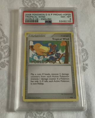 トロピカルウインド WORLDS 2008 プロモ - PSA NM-MT8 Auction Prices Realized Tcg Cards 2008 POKEMON DIAMOND