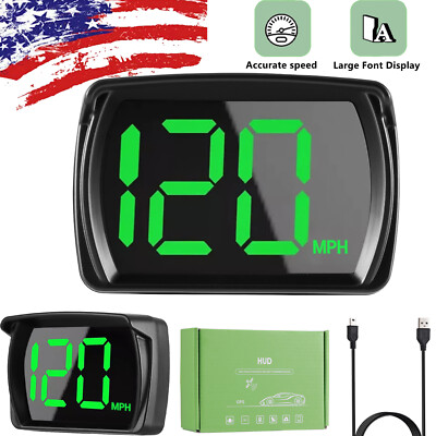 Geloo HUD Auto Head Up Display, Tachimetro Intelligente GPS Digitale - Foto 5