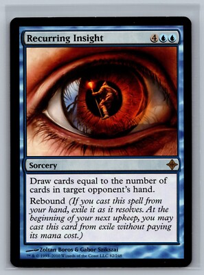 Magic The Gathering Rise of the Eldrazi Recurring Insight #82/248 MTG TCG CCG