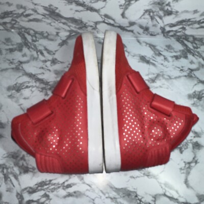 Nike Flystepper Sz 11 Mens 2K3 High Top Sneakers Shoes Red