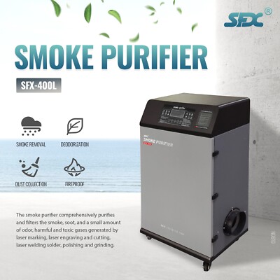 SFX Industrial Smoke Purifier Dust Collection Fume Extractor for Laser Working