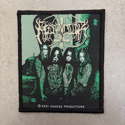 Marduk - Vintage Woven Patch 2001 Black Metal Band