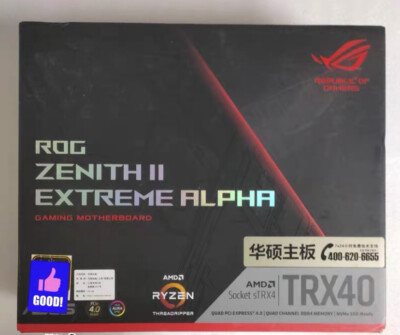 99% NEW With BOX ASUS ROG Zenith II Extreme Alpha Socket