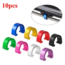 10 Pcs Bike Bicycle MTB C Clips Buckle Hose Brake Gear Cable Housing Guide