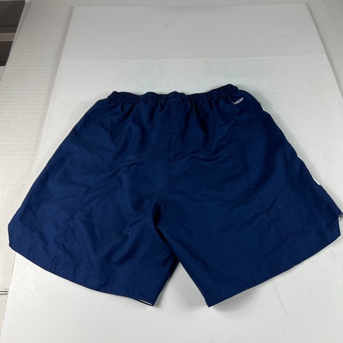 Adidas Aeroready Running Shorts Youth Large Blue & White Lightweight Jogging - Picture 9 of 20