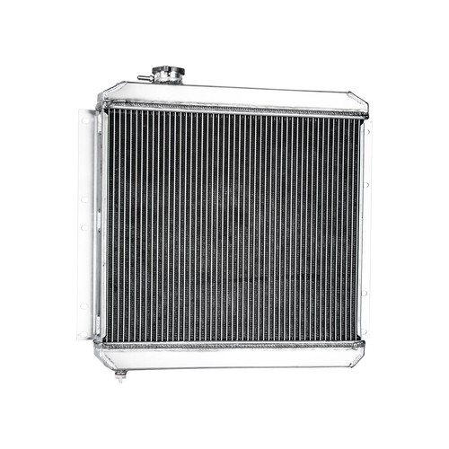 3 Row Aluminum Radiator For Toyota Land Cruiser FJ40 FJ45 3.9 4.2L L6 1958-1984 - Picture 8 of 10