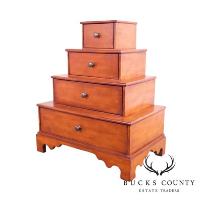 Graduated Stacked Drawers Accent Chest Ebay