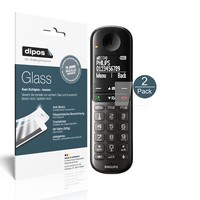 2X Schutzfolie FüR Philips XL495 - Folie F. Display 9H Dipos Glass Displayfolie