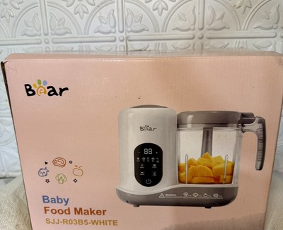 Bear Baby Food Maker SJJ-R03B5-White-  In Box