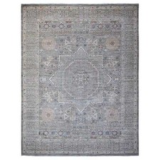 12'3" x 15'5" Laid Back Gray Mamluk Design Oversized Oriental Rug R88870
