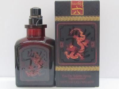 Lucky Number 6 by Lucky Brand For Men 3.4 oz Eau de Toilette Spray In Box SEALED