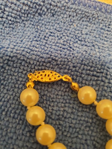 Jewelry, Costume, Pearl Strand, WHITE, 12 in. - Picture 3 of 3