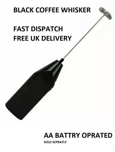 Kaffee Latte Heiße Schokolade Milch Aufschäumer Whisk Frothy Mischung Whisker Powerful UK - Bild 2 von 2