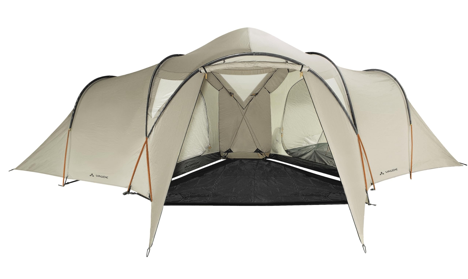 Vaude Badawi Long 6P, Sand, Tenda Unisex – Adulto