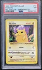 1999 Pokemon Base Set Shadowless Yellow Cheeks Pikachu #58 PSA 7