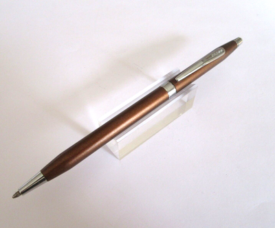 Stylo Bille CROSS Century Classic Marron Mat - Modèle A112 - Occasion Très Bon état - Roller De Collection