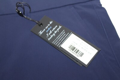 $128 Greyson Golf Shorts Montauk Polyamide Maltese Blue Mens