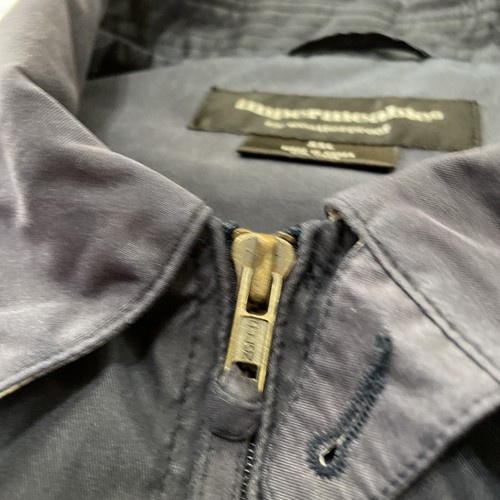 Impermeable por Impermeable Azul Chaqueta de Bombardero Hombres 2XL Retro Abuelo Bolsillos XXL - Imagen 6 de 17