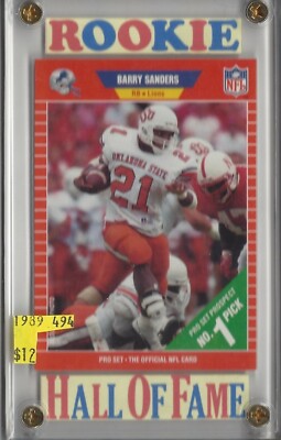 Barry Sanders Buy 1-50% OFF 2nd Detroit Lions 1989-1999 93 Available