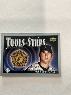 2004 Upper Deck Josh Beckett Tools of the Stars GU Bat Chip #TS-JB   F