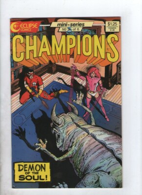 Eclipse Comics Champions No. 3 October 1986 $1.25 USA