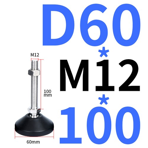Leveling Machine Feet / Screw in Height Tilting Adjustable / 304 Stainles Steel - Picture 33 of 75