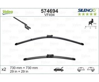 Wischblatt Silencio Flat Blade Set Valeo 574694 FüR Ford