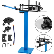Uimoso Manual Tube & Pipe Bender Mandrel Bending with 3 Bending Dies