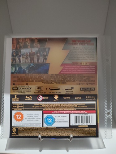 SHAZAM FURY OF THE GODS 4K UHD ULTRA HD BLU-RAY *4K DISC & COVER ONLY* - Picture 2 of 2