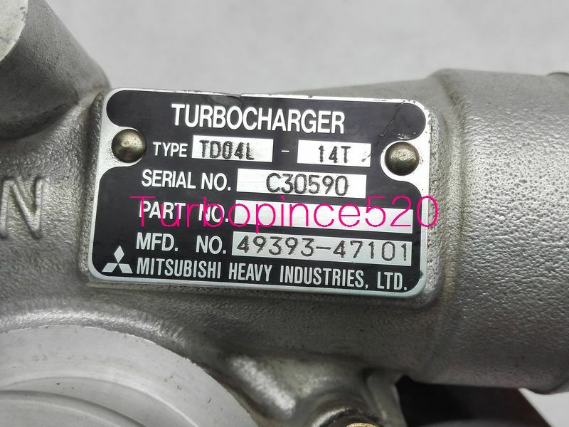 NEW MHI TD04L-14T 49393-47101 49377-01200 CUMMINS B3.3