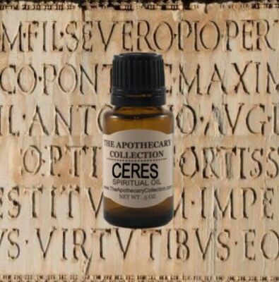 CERES ROMAN GODDESS of Agriculture & Good Harvest Conjure Oil