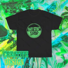 Brand New One Stop Your Local Store Logo T-Shirt Funny Size S to 5XL