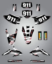 Honda CRF 150 F - 2008 / 2015 Custom graphics kit Safari Style decals 