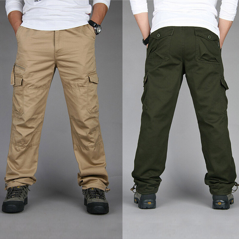 Men's Relaxed Fit Cargo Pants Premium Relaxed Fit Straight Leg Work Cargo Pant 