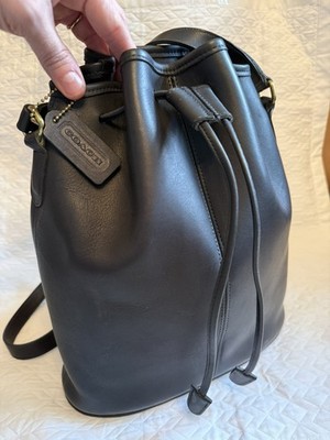 Vintage COACH 9946 Nicholas Drawstring Bucket Bag/Shoulder Bag