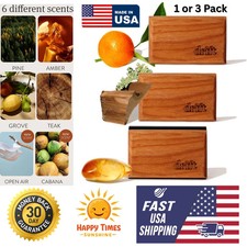 Drift Car Air Freshener - Wood Air Freshener - Car Odor Eliminator multi options