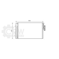 AVA Quality Cooling Kondensator Klimaanlage Mit Trockner FüR BMW X3 F25
