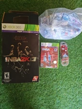 NBA 2K13 Dynasty Edition (Xbox 360, 2012)  w/ Basketball + Ear Phones SEE PIC