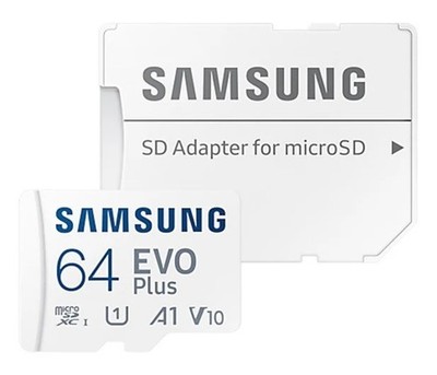 8806095420134 Memory card microSD MB-MC64SA EU EVO Plus 64GB + adapter Samsung