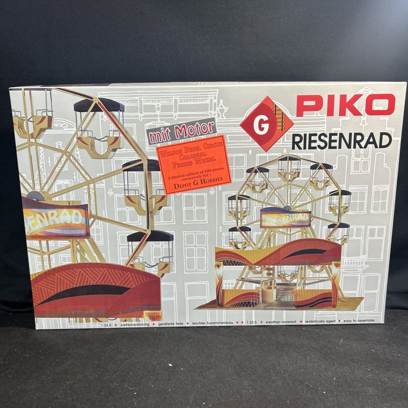 Piko 62101 G Wilson Bros. Circus Ferris Wheel Kit EX/Box New Open Box
